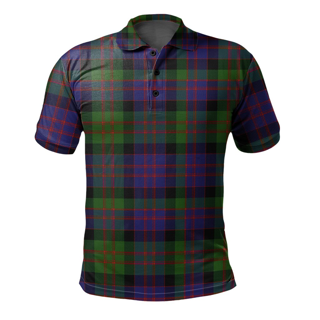 Clan MacDonald Tartan Polo Shirt YM58 MacDonald Tartan Tartan Polo   