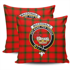 Clan MacDonald of Sleat Tartan Crest Pillow Cover WN39 Clan MacDonald of Sleat Tartan Today   