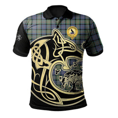 Clan MacDonnell of Glengarry Ancient Tartan Polo Shirt Viking Wolf ME33 MacDonnell of Glengarry Ancient Tartan Tartan Polo   