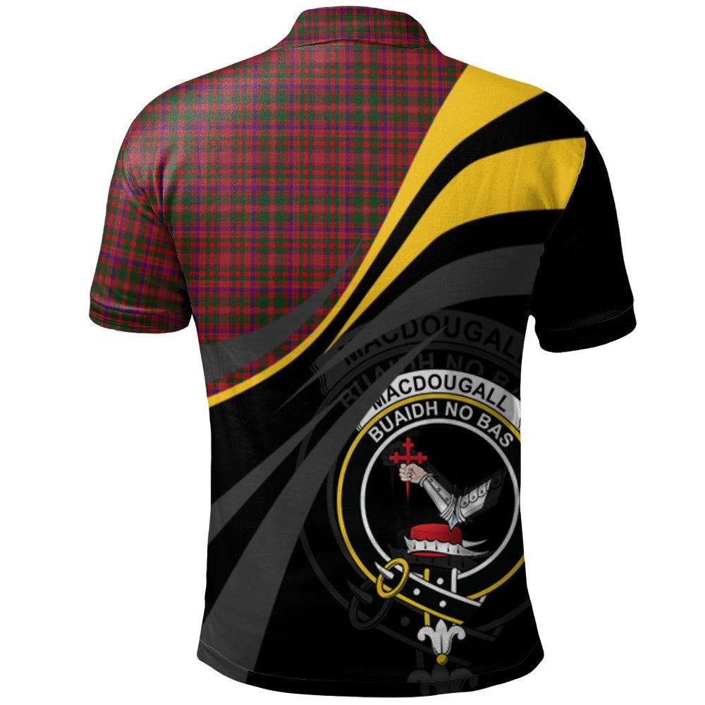 Clan MacDougall 03 Tartan Polo Shirt - Royal Coat Of Arms Style HZ89 MacDougall 03 Tartan Tartan Polo   