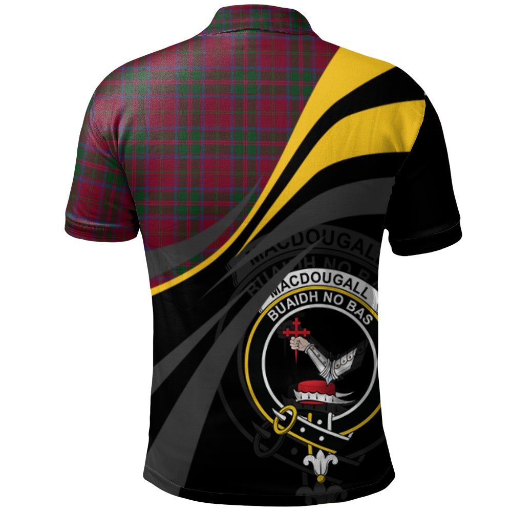 Clan MacDougall 05 Tartan Polo Shirt - Royal Coat Of Arms Style ZG28 MacDougall 05 Tartan Tartan Polo   