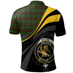 Clan MacFie Hunting Tartan Polo Shirt - Royal Coat Of Arms Style PD46 MacFie Hunting Tartan Tartan Polo   