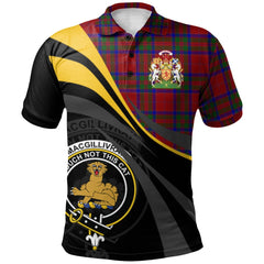 Clan MacGillivray Tartan Polo Shirt - Royal Coat Of Arms Style KL21 MacGillivray Tartan Tartan Polo   