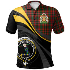 Clan MacInnes Hastie Tartan Polo Shirt - Royal Coat Of Arms Style KA47 MacInnes Hastie Tartan Tartan Polo   