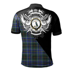 Clan MacInnes Modern Clan - Military Polo Shirt JA53 MacInnes Modern Tartan Tartan Polo   