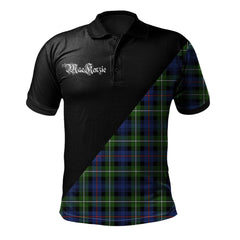 Clan MacKenzie Modern Clan - Military Polo Shirt KX82 MacKenzie Modern Tartan Tartan Polo   