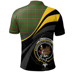 Clan MacKinnon Hunting Modern Tartan Polo Shirt - Royal Coat Of Arms Style OV87 MacKinnon Hunting Modern Tartan Tartan Polo   