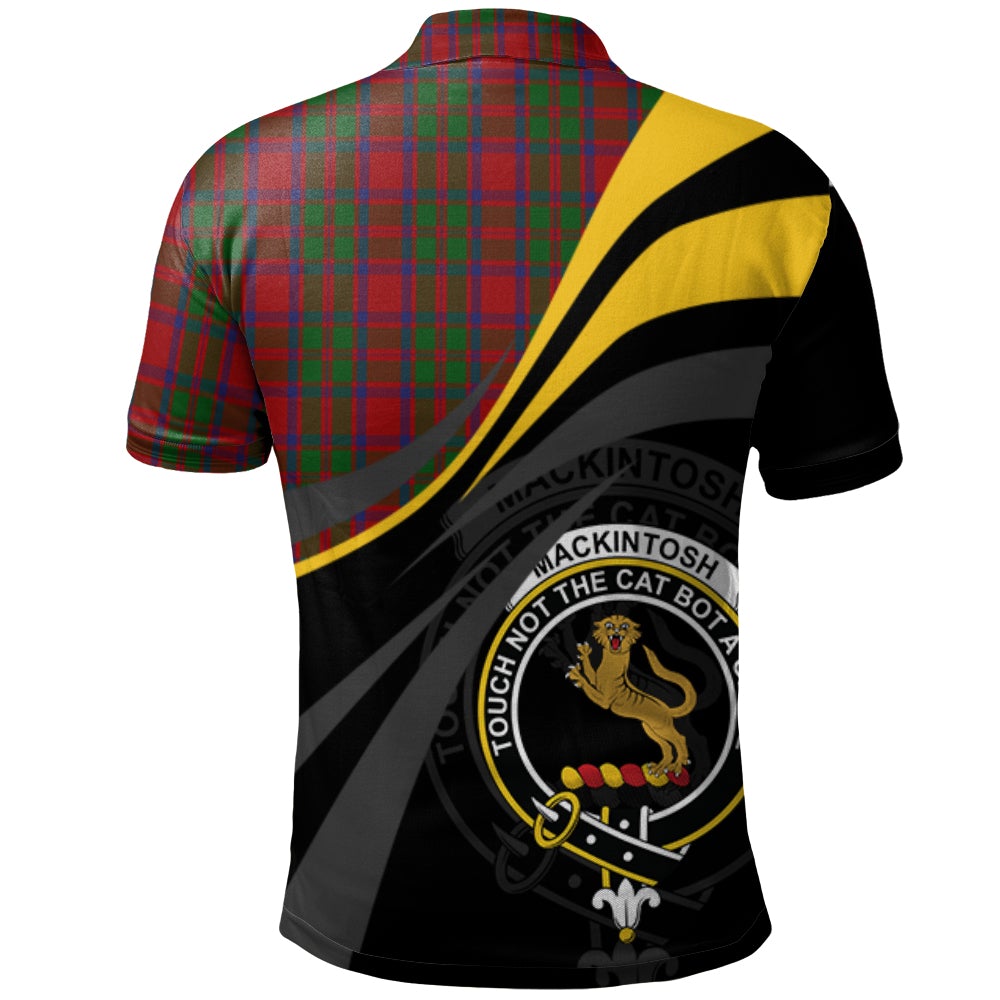 Clan MacKintosh 01 Tartan Polo Shirt - Royal Coat Of Arms Style QY63 MacKintosh 01 Tartan Tartan Polo   