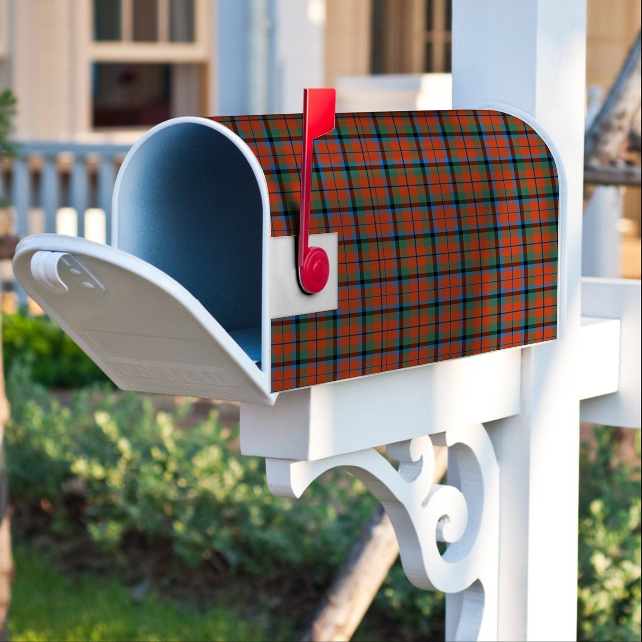 Clan MacNaughton Ancient Tartan Crest Mailbox VH45 Clan MacNaughton Tartan Today   