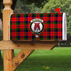 Clan MacNaughton Modern Tartan Crest Mailbox GQ62 Clan MacNaughton Tartan Today   