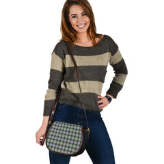 Clan MacNaughton Dress Tartan Saddle Handbags XO96 Clan MacNaughton Tartan Today   