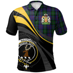 Clan MacPhail Hunting 02 Tartan Polo Shirt - Royal Coat Of Arms Style WX14 MacPhail Hunting 02 Tartan Tartan Polo   