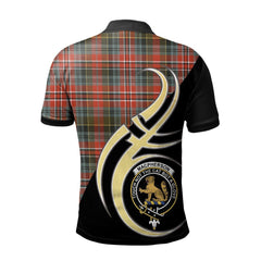 Clan MacPherson Weathered Tartan Polo Shirt - Believe In Me Style JW95 MacPherson Weathered Tartan Tartan Polo   