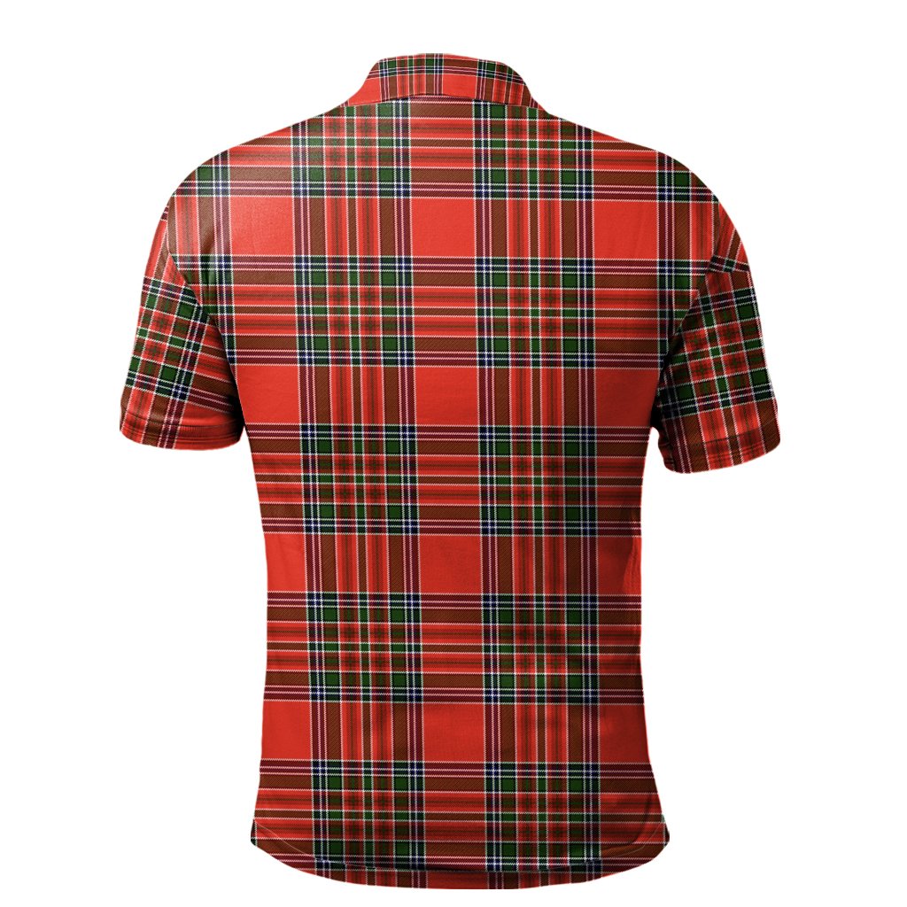 Clan Macbain Tartan Polo Shirt HT37 Macbain Tartan Tartan Polo   