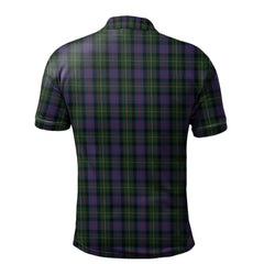 Clan Malcolm 02 Tartan Polo Shirt AE35 Malcolm 02 Tartan Tartan Polo   