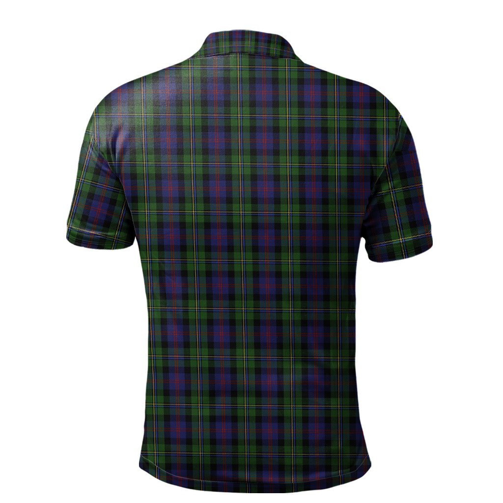 Clan Malcolm Tartan Polo Shirt RE21 Malcolm Tartan Tartan Polo   