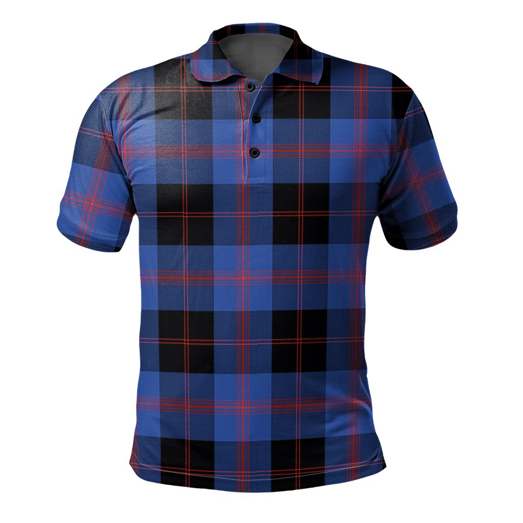 Clan Maule Tartan Polo Shirt QB36 Maule Tartan Tartan Polo   