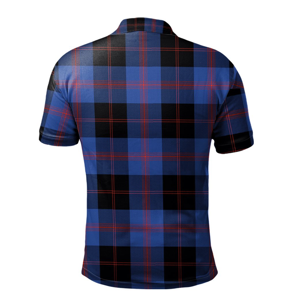 Clan Maule Tartan Polo Shirt QB36 Maule Tartan Tartan Polo   