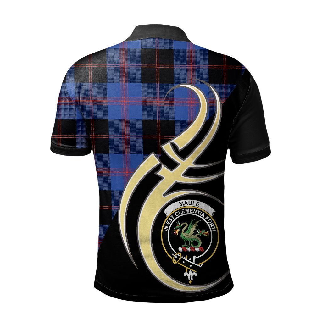 Clan Maule Tartan Polo Shirt - Believe In Me Style SK25 Maule Tartan Tartan Polo   