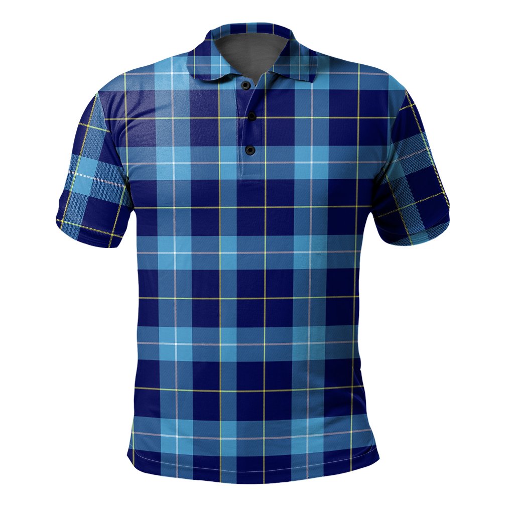 Clan McKerrell Tartan Polo Shirt KY96 McKerrell Tartan Tartan Polo   