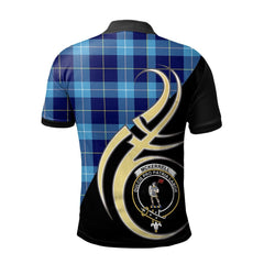 Clan McKerrell Tartan Polo Shirt - Believe In Me Style CX75 McKerrell Tartan Tartan Polo   