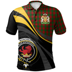 Clan Moncrieff 02 Tartan Polo Shirt - Royal Coat Of Arms Style ZR52 Moncrieff 02 Tartan Tartan Polo   