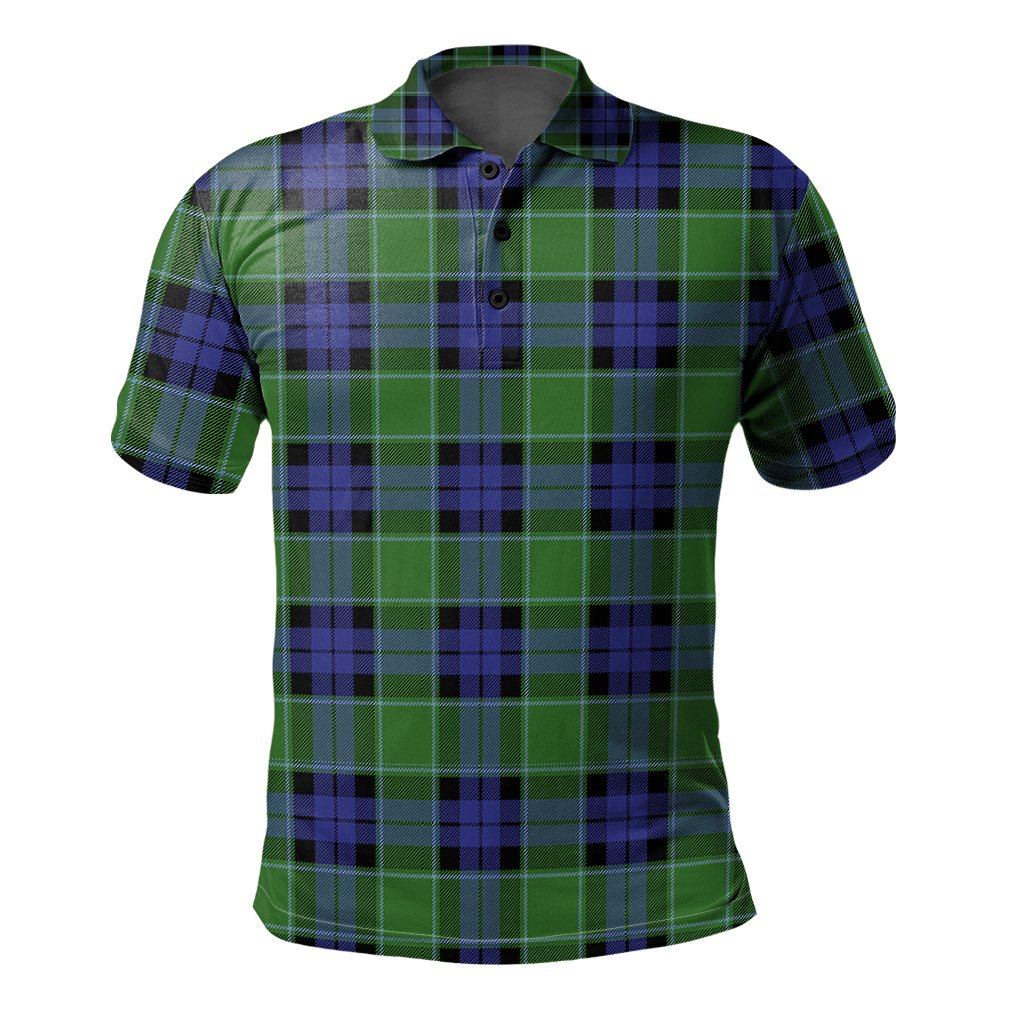 Clan Monteith Tartan Polo Shirt PQ52 Monteith Tartan Tartan Polo   