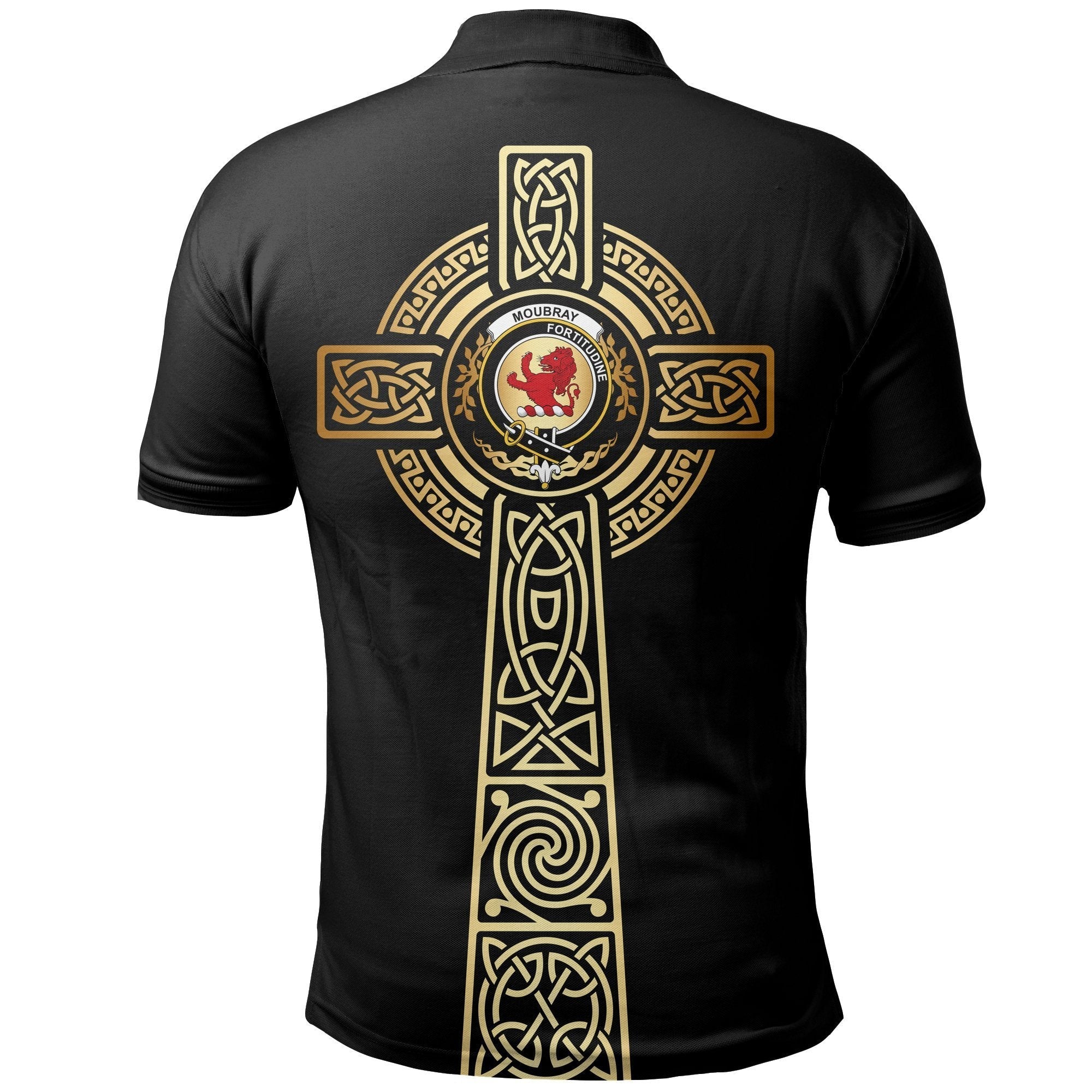 Clan Moubray Clan Unisex Polo Shirt - Celtic Tree Of Life TD51 Moubray Tartan Tartan Polo   