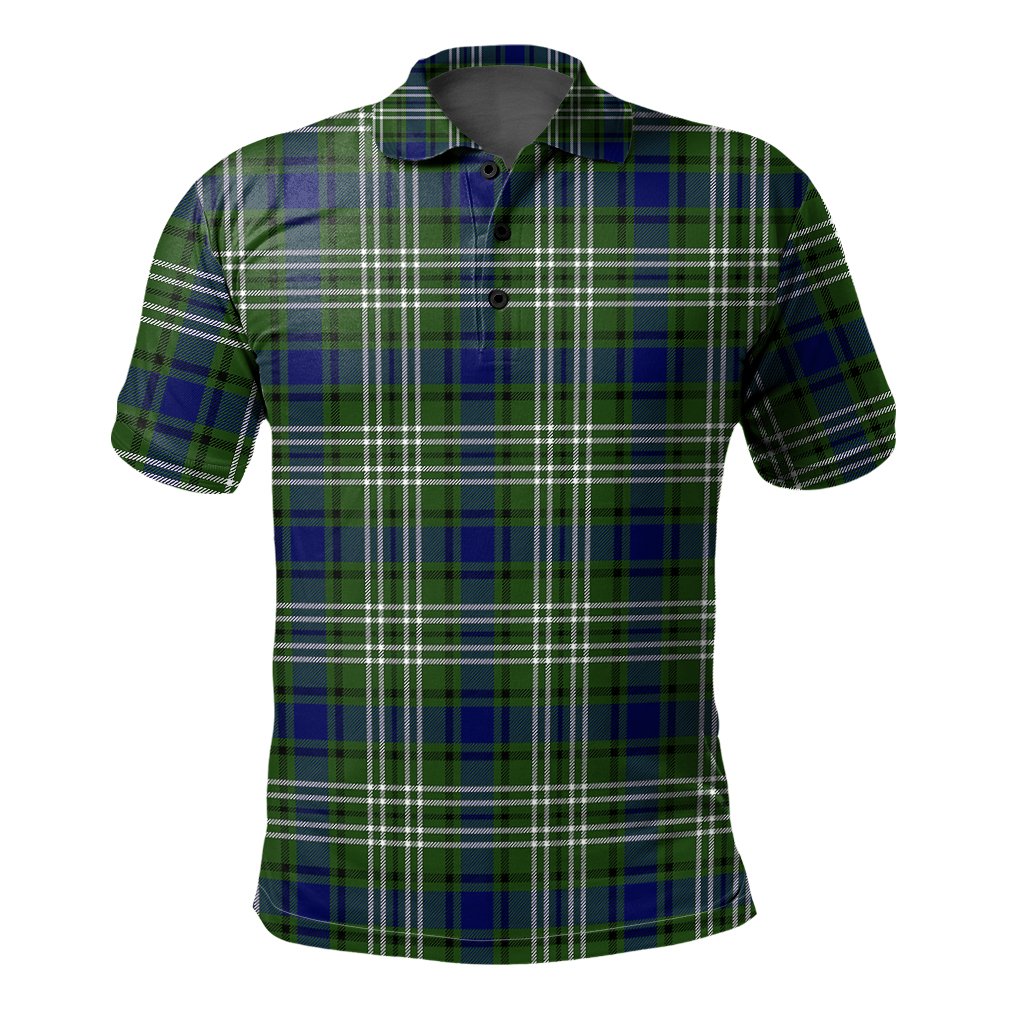 Clan Mow Tartan Polo Shirt NV93 Mow Tartan Tartan Polo   