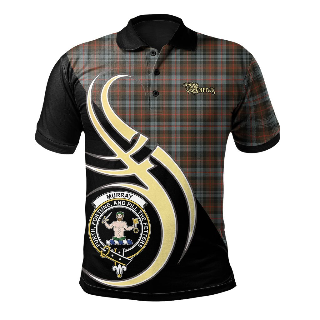 Clan Murray of Atholl Weathered Tartan Polo Shirt - Believe In Me Style KU90 Murray of Atholl Weathered Tartan Tartan Polo   