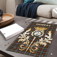 Clan Murray of Atholl Weathered  Tartan Crest Thistle Jigsaw Puzzles Gift For Family XK69 Clan Murray Tartan Today   