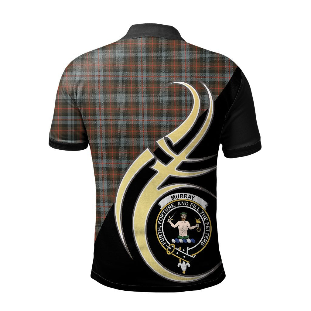 Clan Murray of Atholl Weathered Tartan Polo Shirt - Believe In Me Style KU90 Murray of Atholl Weathered Tartan Tartan Polo   