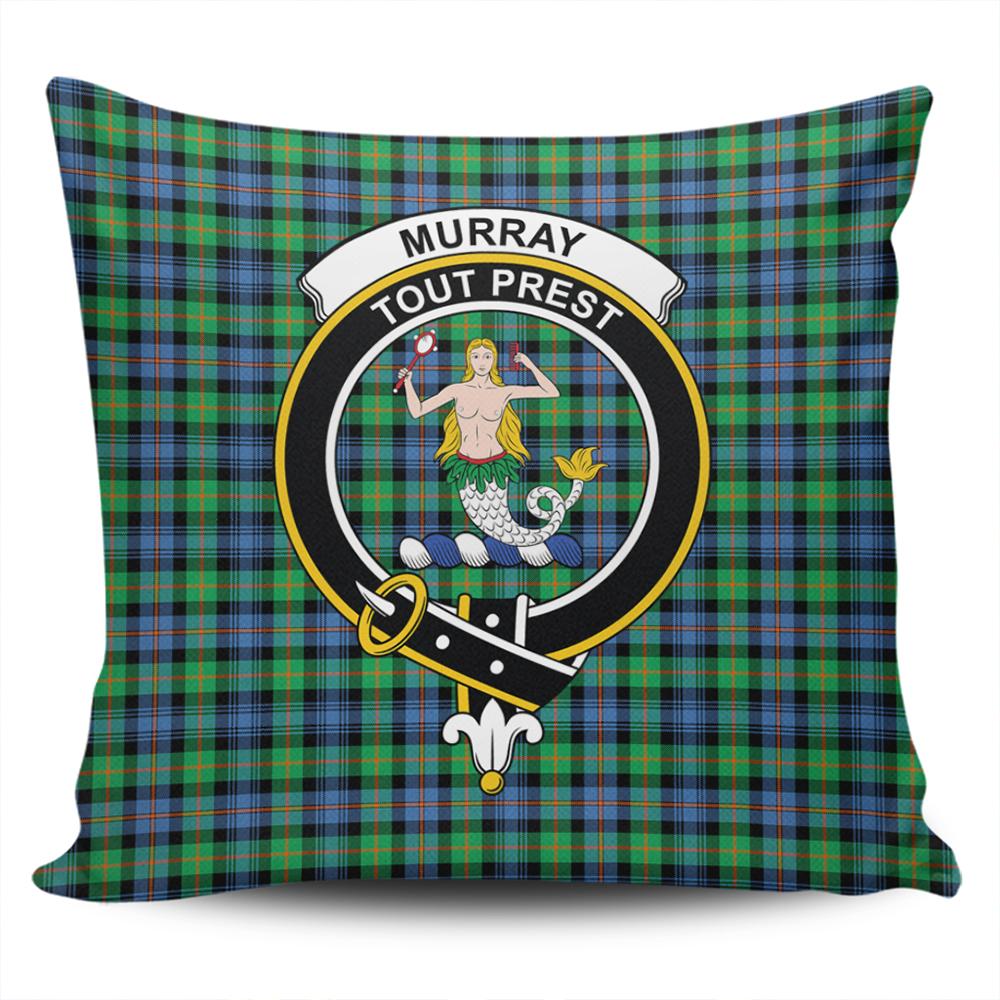 Clan Murray of Atholl Ancient Tartan Crest Pillow Cover KZ73 Clan Murray Tartan Today   