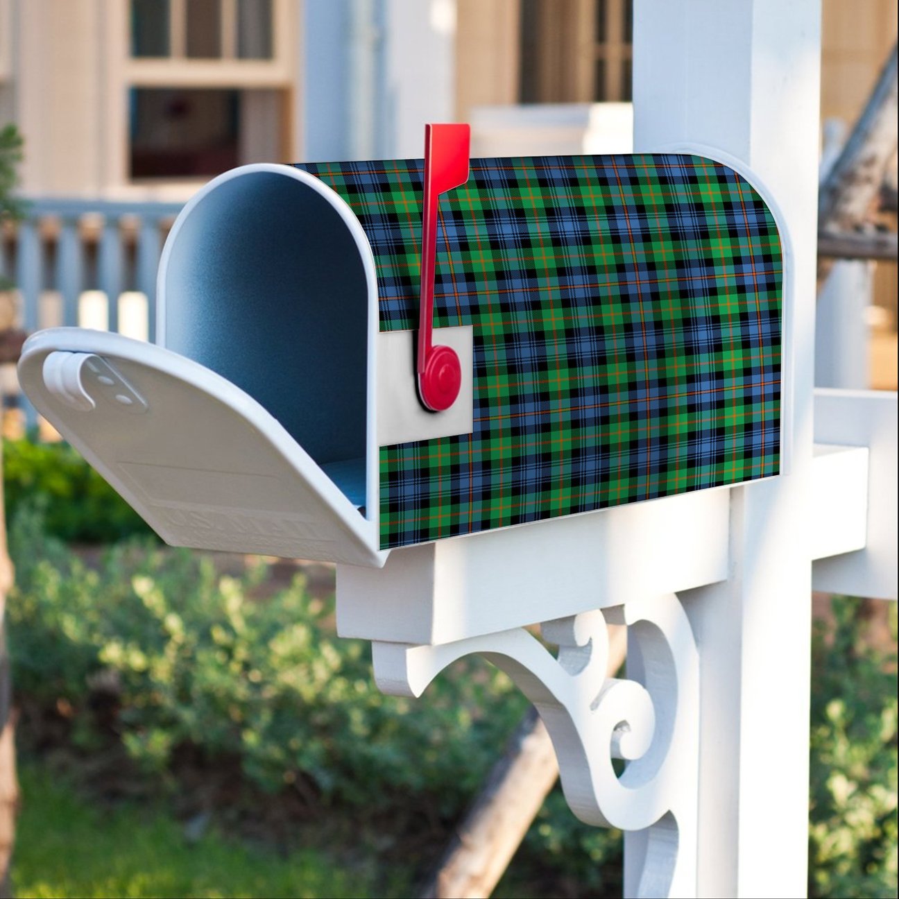 Clan Murray Of Atholl Ancient Tartan Crest Mailbox WL48 Clan Murray Tartan Today   