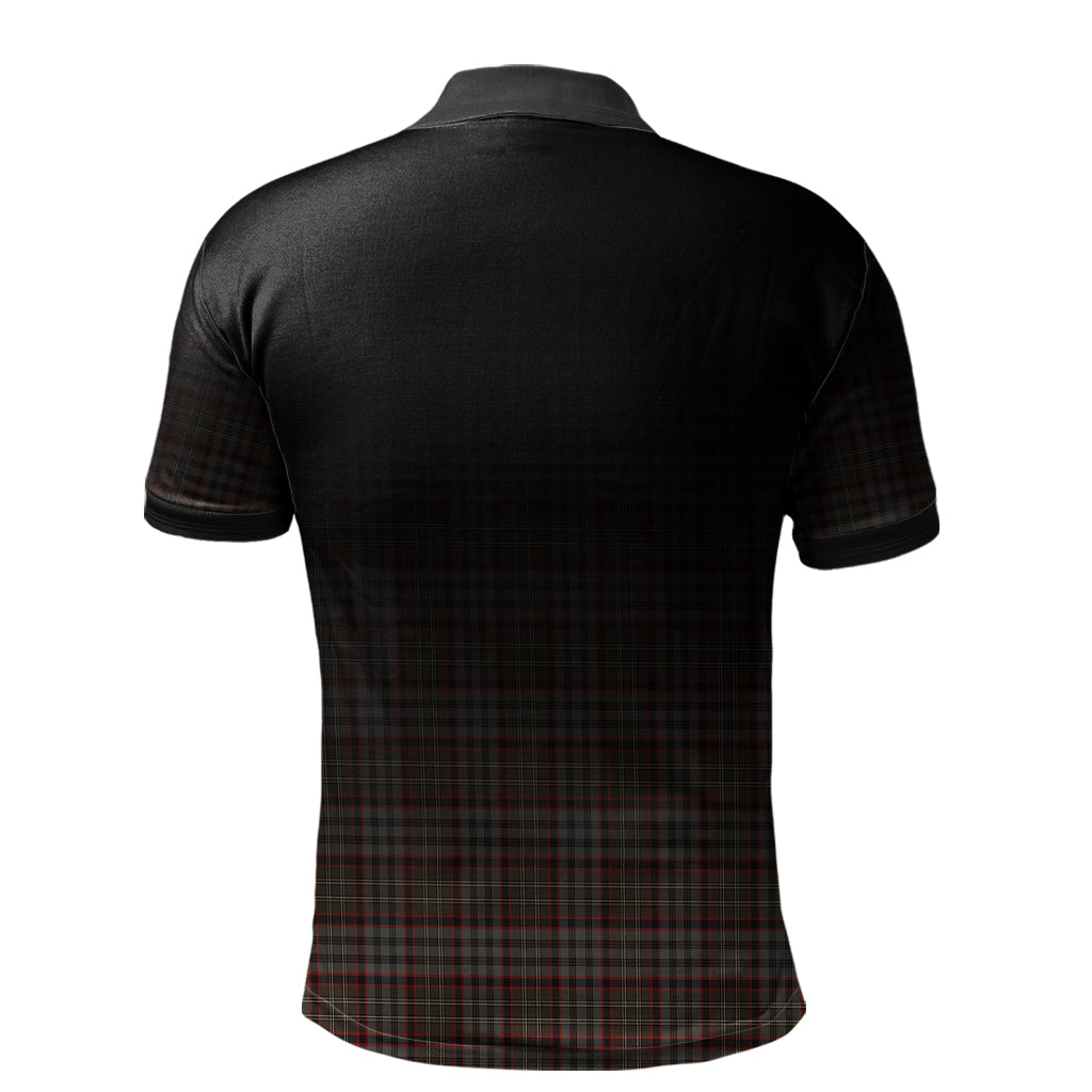 Clan Nicolson Hunting Weathered Tartan Polo Shirt - Alba Celtic Style DE39 Nicolson Hunting Weathered Tartan Tartan Polo   