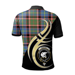 Clan Norvel Tartan Polo Shirt - Believe In Me Style UV37 Norvel Tartan Tartan Polo   