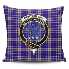 Clan Ochterlony Tartan Crest Pillow Cover EE71 Clan Ochterlony/ Ochterlonie Tartan Today   