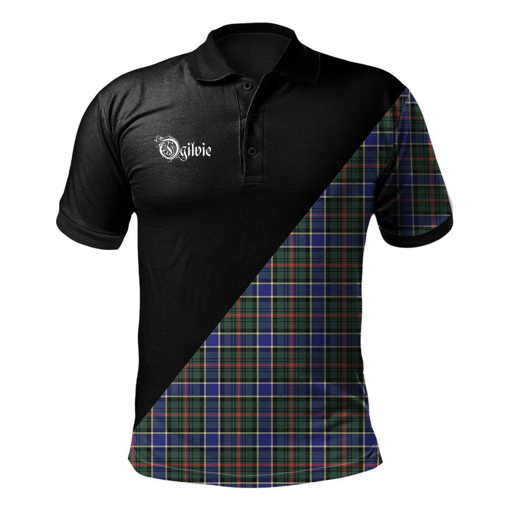 Clan Ogilvie Hunting Modern Clan - Military Polo Shirt RM80 Ogilvie Hunting Modern Tartan Tartan Polo   