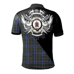 Clan Ogilvie Hunting Modern Clan - Military Polo Shirt RM80 Ogilvie Hunting Modern Tartan Tartan Polo   