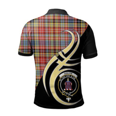 Clan Ogilvie of Airlie Ancient Tartan Polo Shirt - Believe In Me Style PV64 Ogilvie of Airlie Ancient Tartan Tartan Polo   