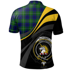 Clan Oliphant Modern Tartan Polo Shirt - Royal Coat Of Arms Style MX14 Oliphant Modern Tartan Tartan Polo   