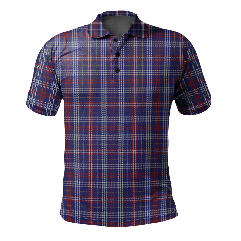 Clan Parker Tartan Polo Shirt FD31 Parker Tartan Tartan Polo   