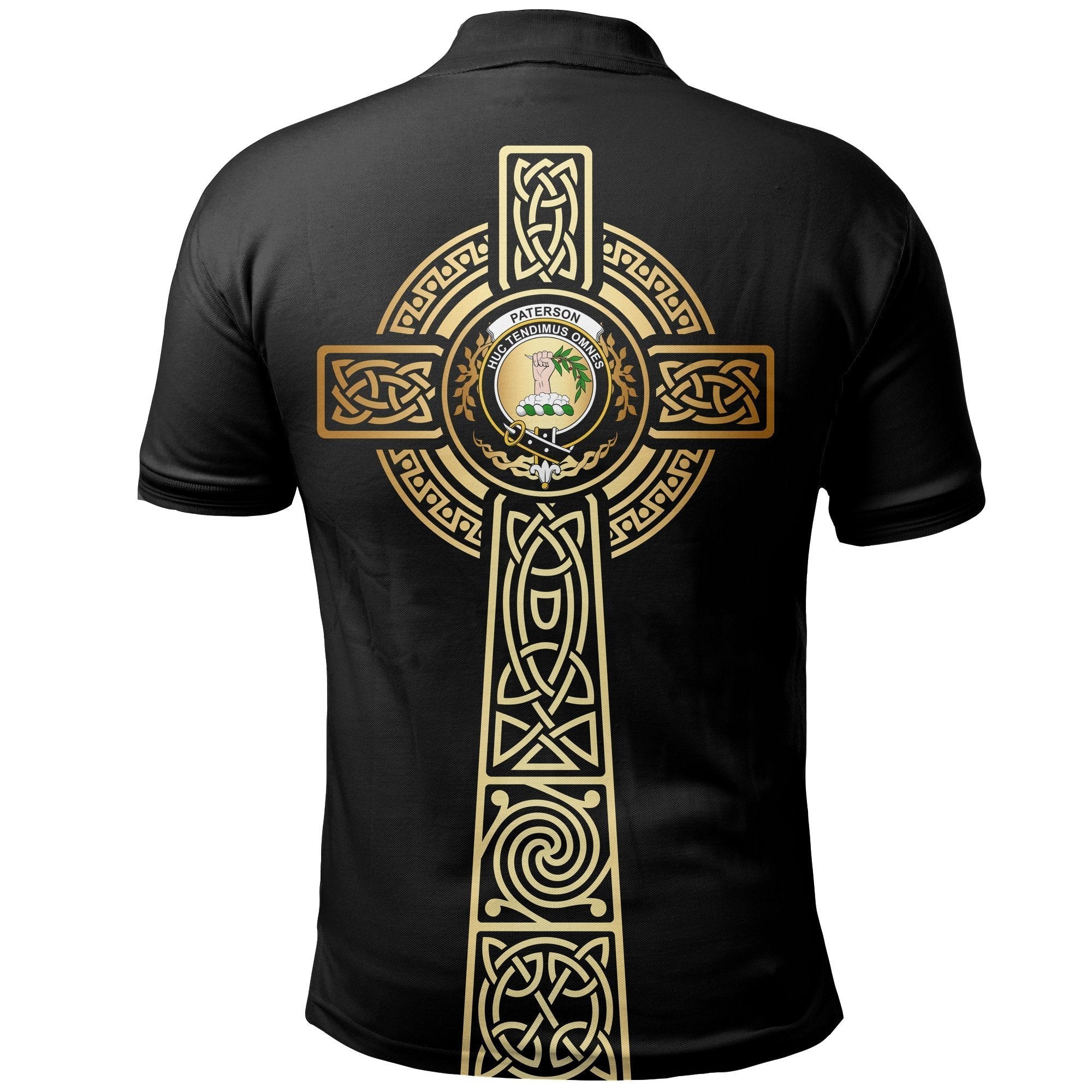 Clan Paterson Clan Unisex Polo Shirt - Celtic Tree Of Life FH92 Paterson Tartan Tartan Polo   