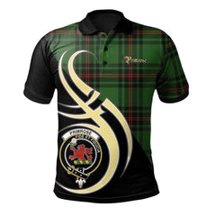 Clan Primrose Tartan Polo Shirt - Believe In Me Style KX16 Primrose Tartan Tartan Polo   