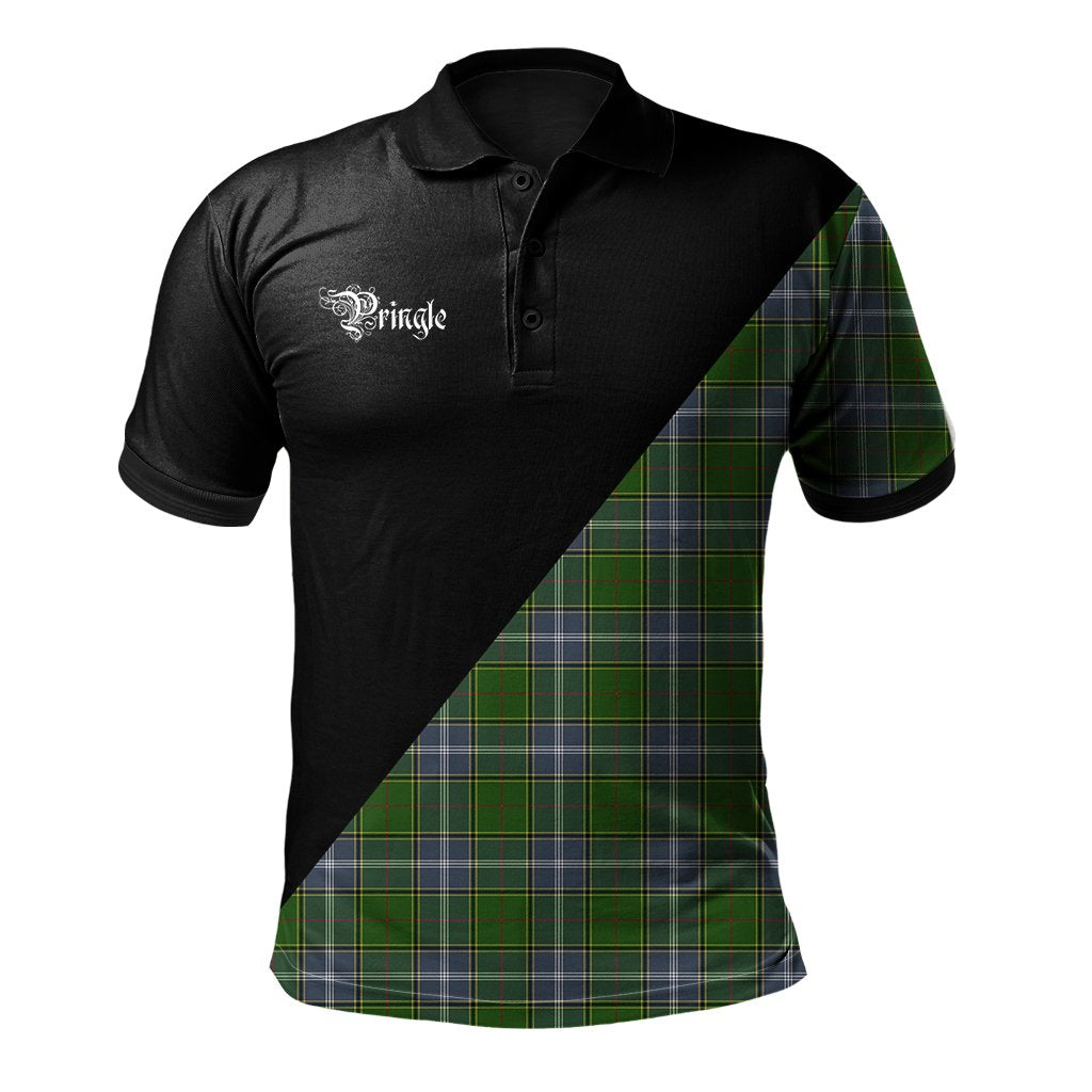 Clan Pringle Clan - Military Polo Shirt XH27 Pringle Tartan Tartan Polo   