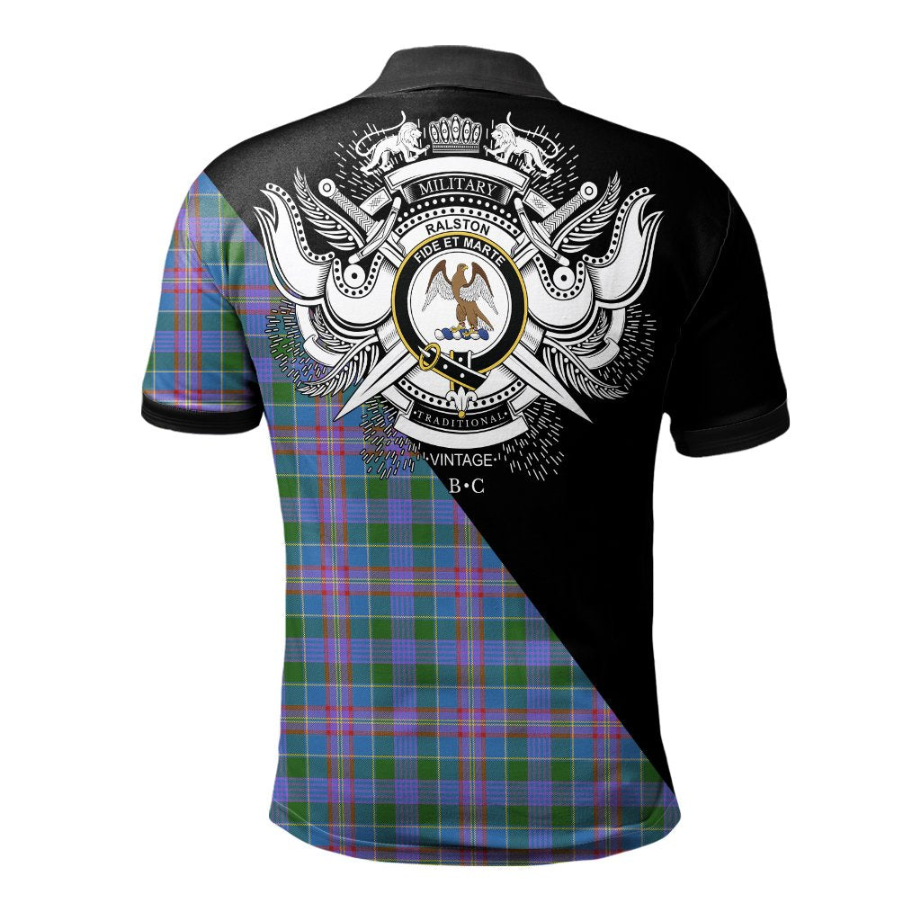 Clan Ralston Clan - Military Polo Shirt MU27 Ralston Tartan Tartan Polo   