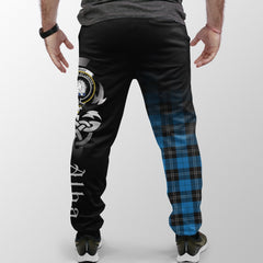 Clan Ramsay Blue Ancient Tartan Crest Jogger Sweatpants  Alba Celtic Style UN83 Clan Ramsay Tartan Today   