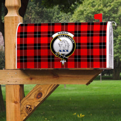 Clan Ramsay Modern Tartan Crest Mailbox QU47 Clan Ramsay Tartan Today   