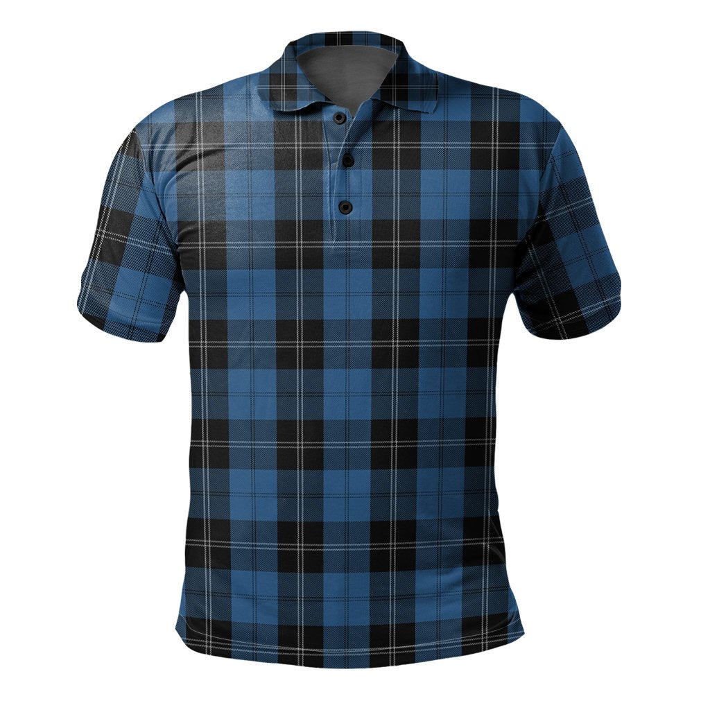 Clan Ramsay Blue Hunting Tartan Polo Shirt CI73 Ramsay Blue Hunting Tartan Tartan Polo   