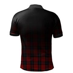 Clan Ramsay Red Tartan Polo Shirt - Alba Celtic Style OG60 Ramsay Red Tartan Tartan Polo   